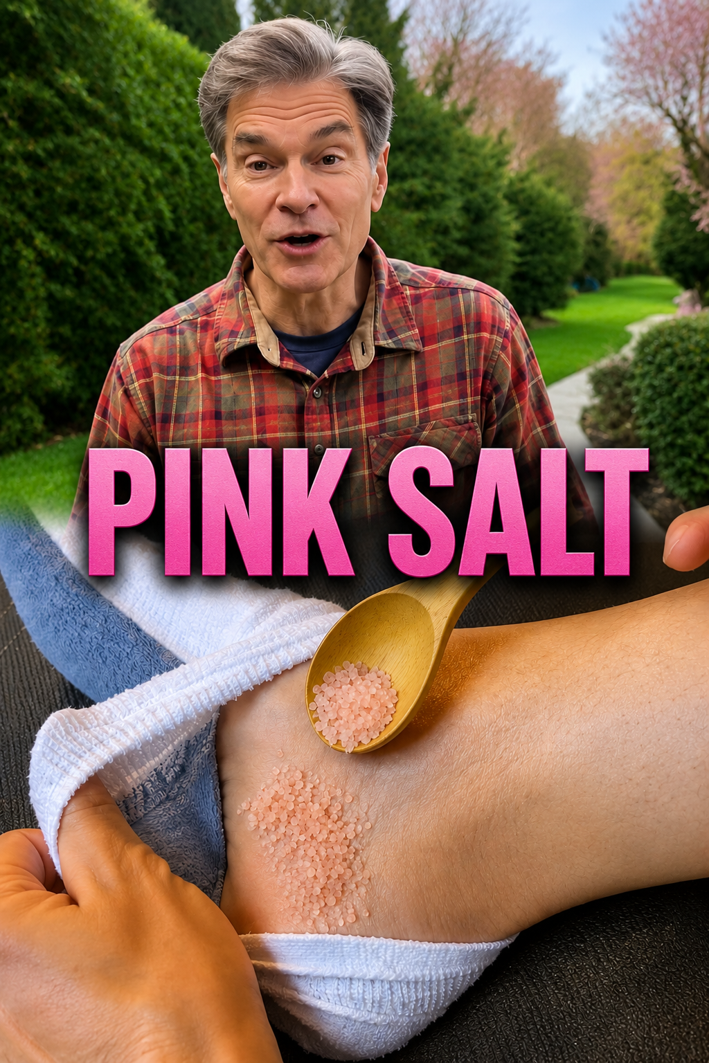 Pink Salt Foot Routine